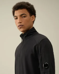 Flash Sale C.P. Company Haettetroje I Let Fleece Gaze Hvid