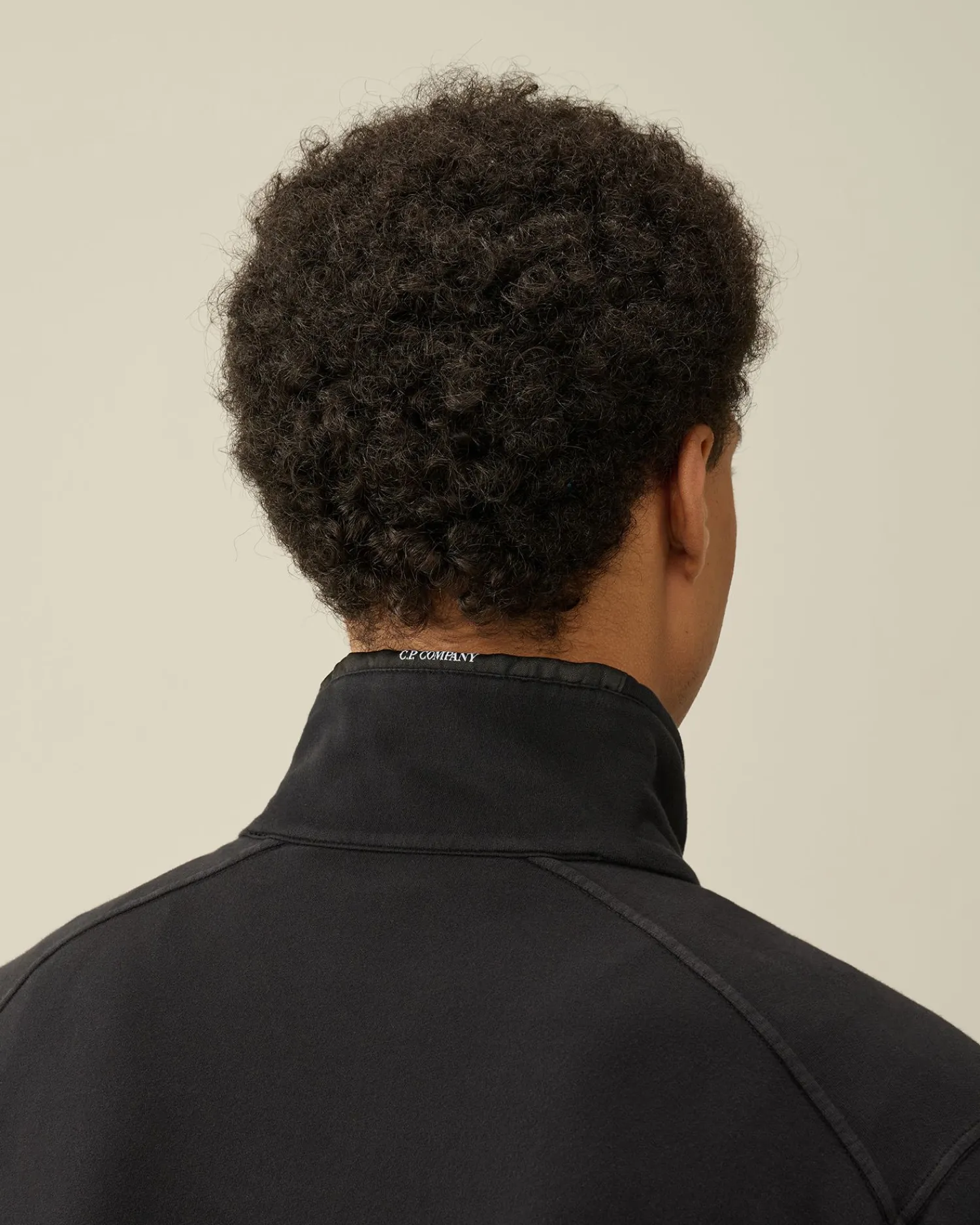 Flash Sale C.P. Company Haettetroje I Let Fleece Gaze Hvid