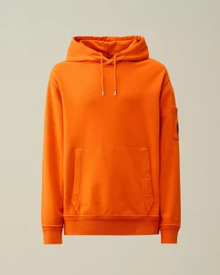 Shop C.P. Company Haettetroje Med Diagonal Fleece I Bomuld Hvid Paere