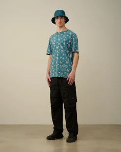 Store C.P. Company Jersey No Gravity Poloshirt Agave Gron