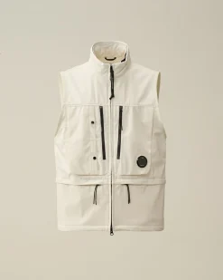 Discount C.P. Company Krom-R Haettejakke Sort
