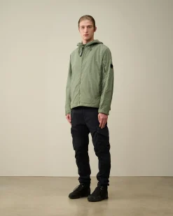Sale C.P. Company Krom-R Jakke Med Lynlas Sort
