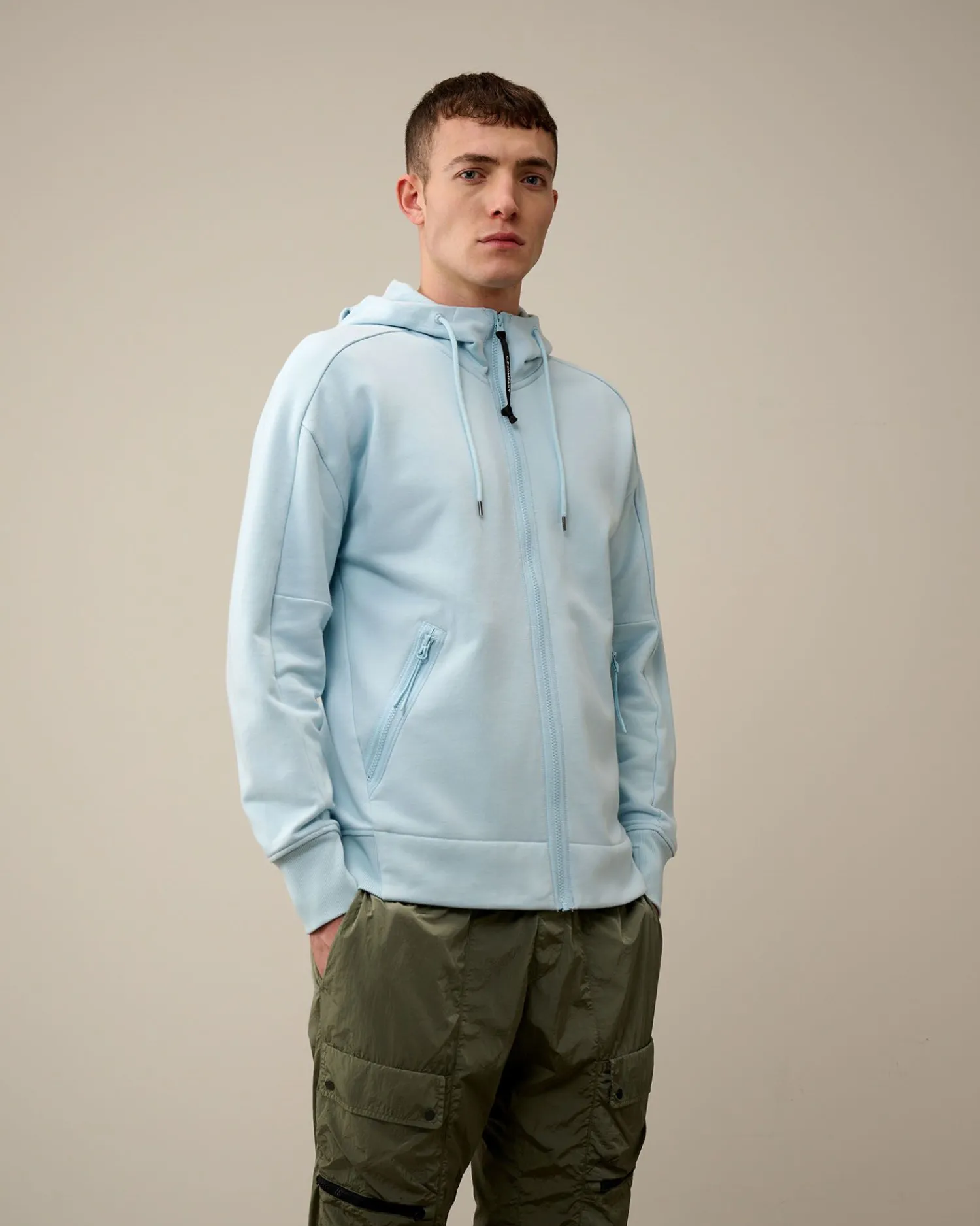 Flash Sale C.P. Company Let Fleece Sweatshirt Total Eclipse-Blue