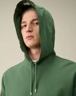 Store C.P. Company Let Fleece Sweatshirt Med Lynlas Stjernelys Bla