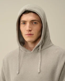 Fashion C.P. Company Let Frotte Strikket Sweatshirt Blaek Bla