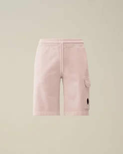 New C.P. Company Light Fleece Utility Joggingbukser Rod Knop