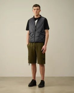 Fashion C.P. Company Light Fleece Utility Joggingbukser Sort