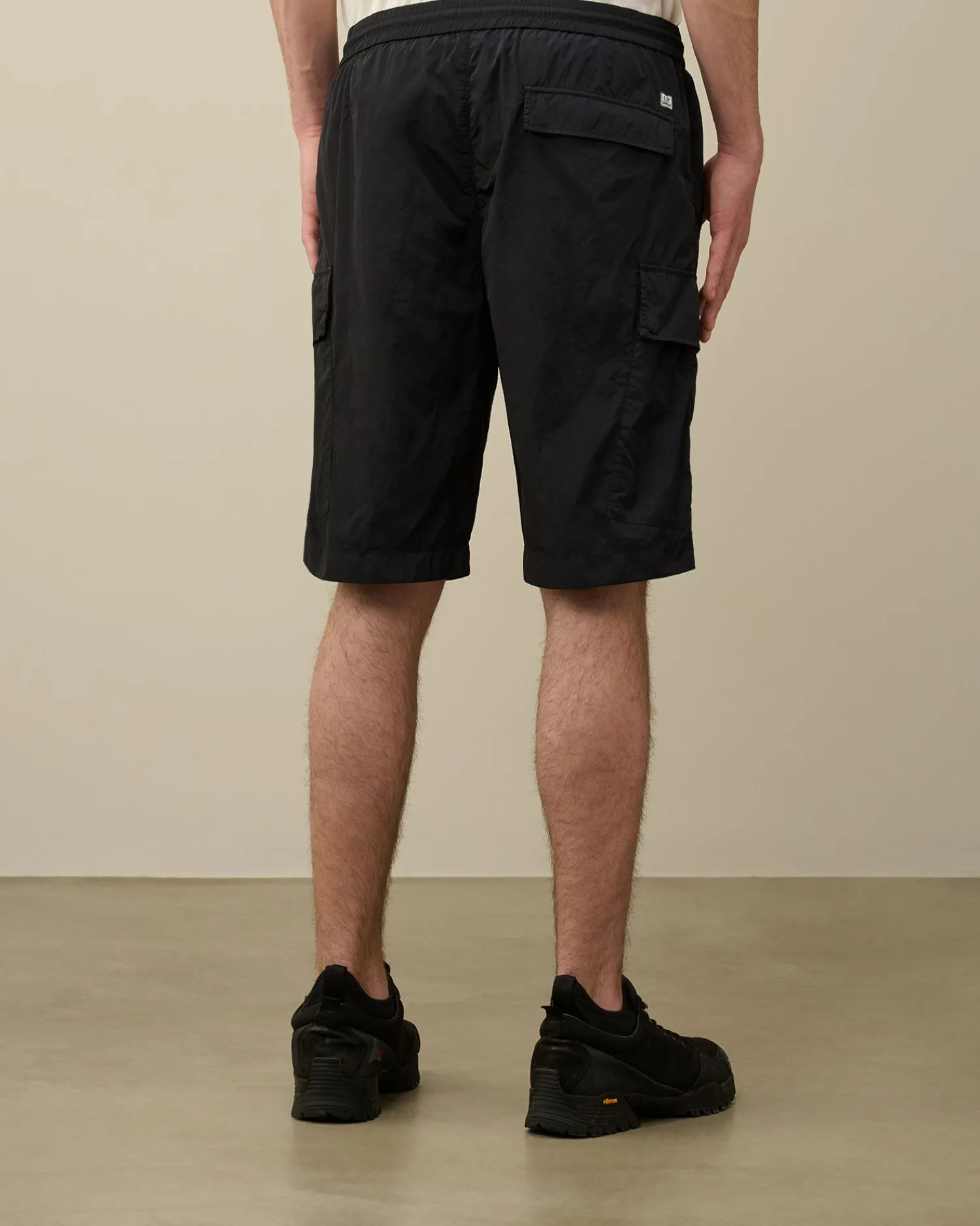 Best Sale C.P. Company Light Fleece Utility Shorts Gra Melange