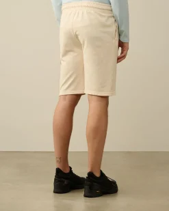 New C.P. Company Light Fleece Utility Shorts Stovregn Gra