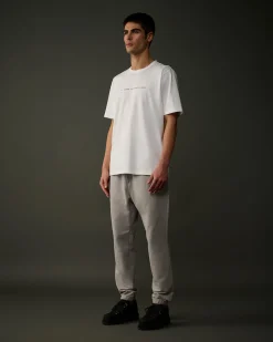 Clearance C.P. Company Metropolis Series Mercerized Jersey Grafisk T-Shirt Sort