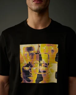 Discount C.P. Company Metropolis Series Mercerized Jersey Urban Mobility T-Shirt Hvid