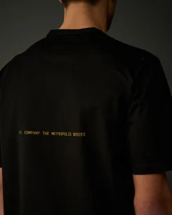 Discount C.P. Company Metropolis Series Mercerized Jersey Urban Mobility T-Shirt Hvid