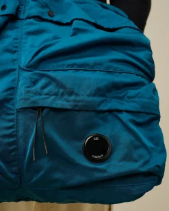 Outlet C.P. Company Metropolis Series Stretch Fleece Joggingbukser Stovregn Gra