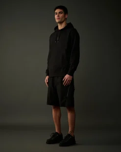 Online C.P. Company Metropolis Series Stretch Fleece Haettetroje Turbulens-Gra