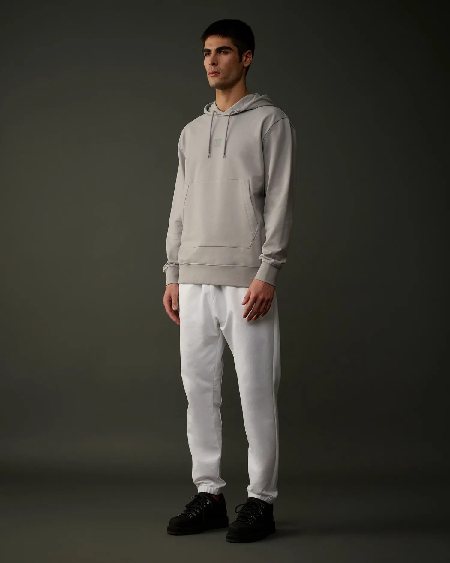Cheap C.P. Company Metropolis Series Stretch Fleece Sweatshirt Stovregn Gra