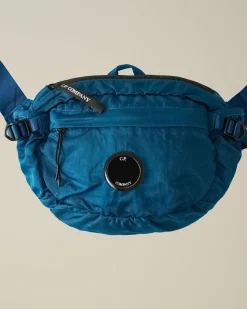 Discount C.P. Company Nylon B Crossbody Rygsaek Til Børn Gaze Hvid