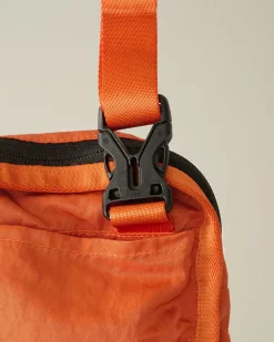 Outlet C.P. Company Nylon B Crossbody-Taske Til Børn Guld Flamme-Orange