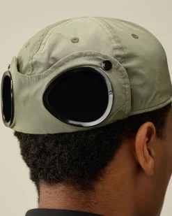 Hot C.P. Company Nylon B Neck Flap Bucket Hat Sort