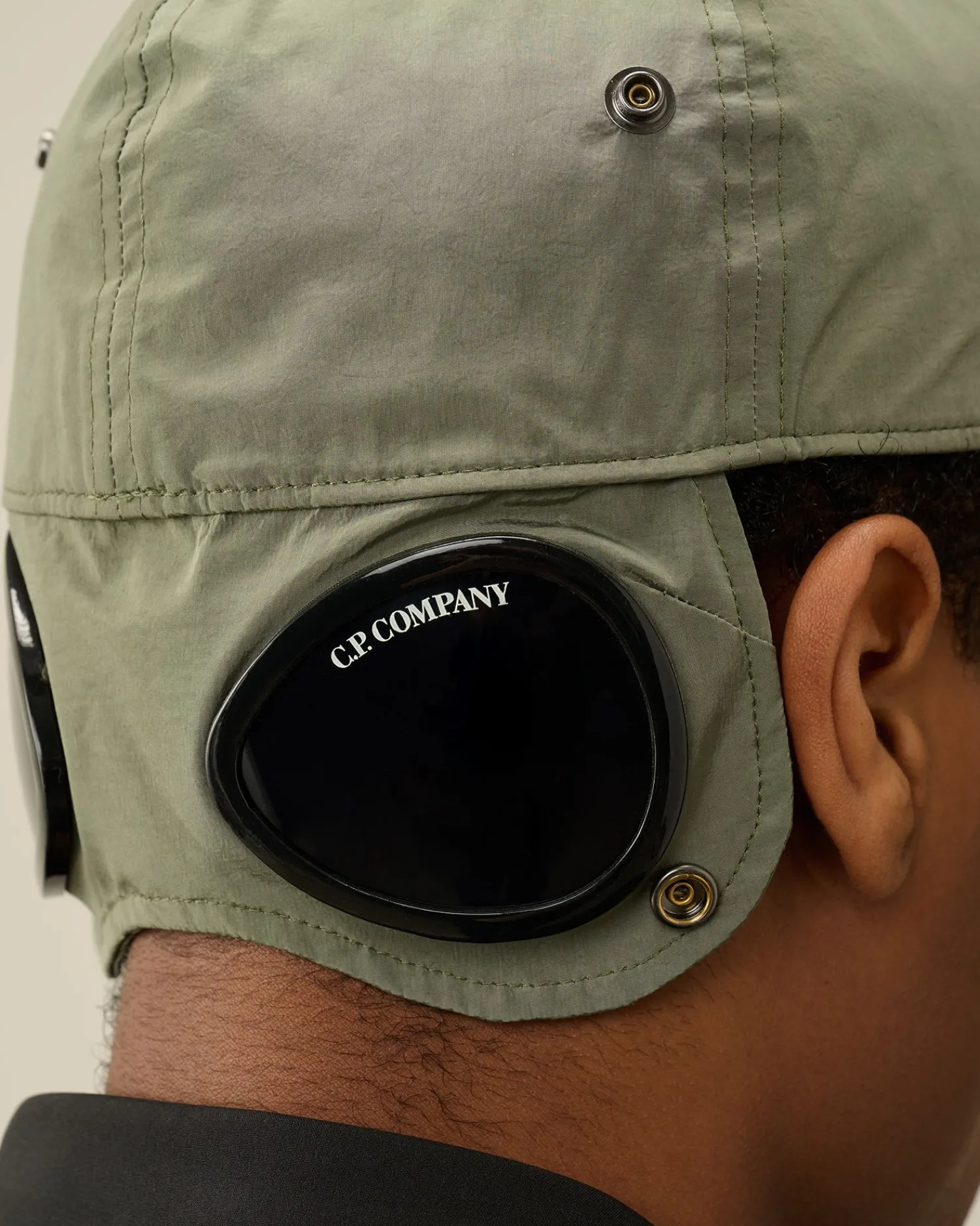 Hot C.P. Company Nylon B Neck Flap Bucket Hat Sort