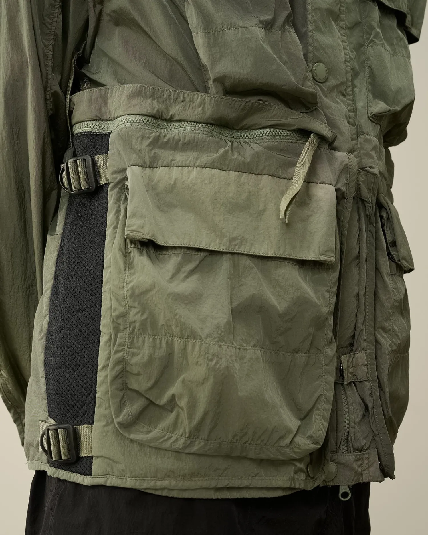 Hot C.P. Company Pium Bomberjakke Blaek Bla