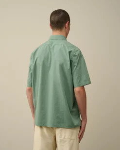 Flash Sale C.P. Company Popeline Baja Print Skjorte Sort