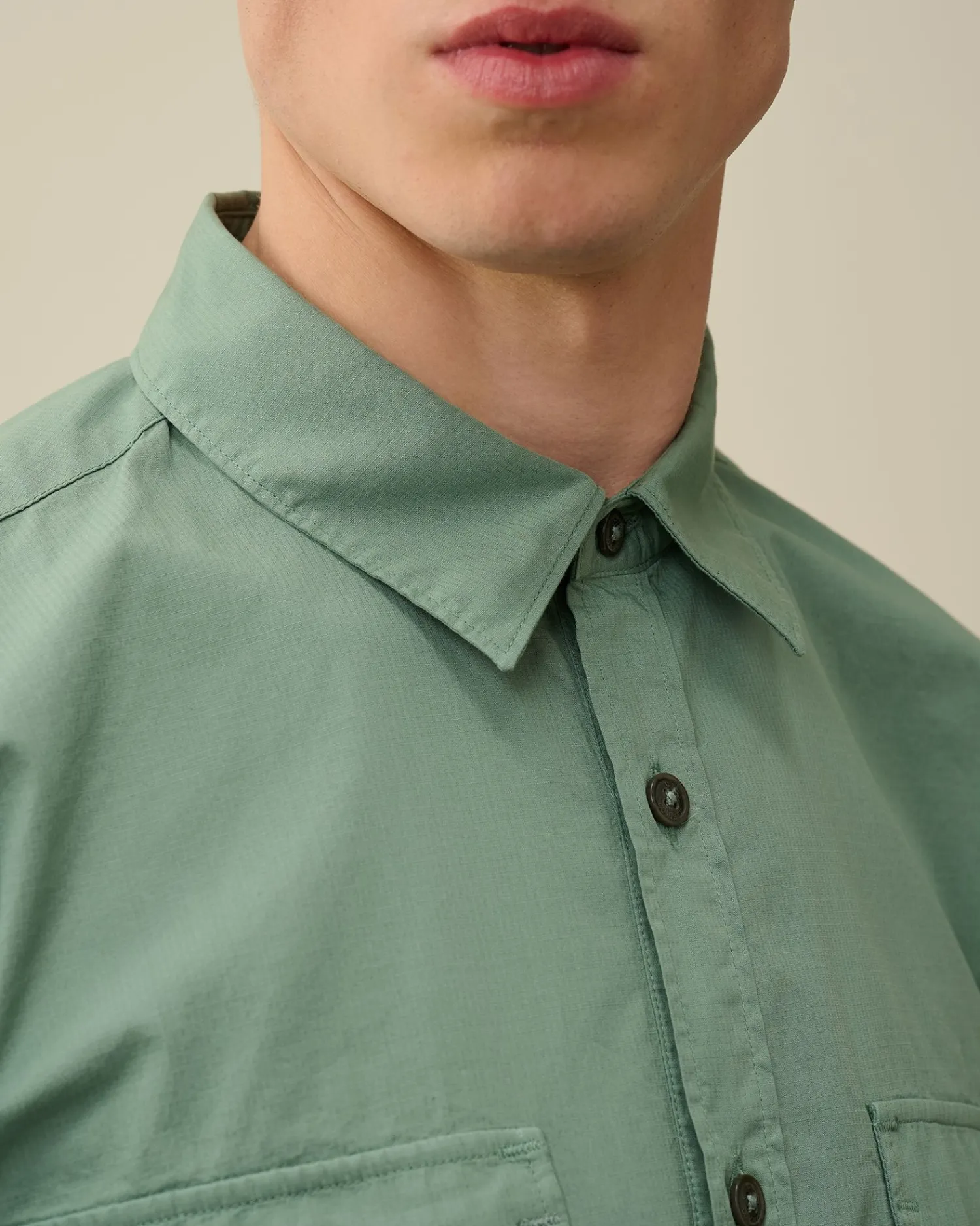 Flash Sale C.P. Company Popeline Baja Print Skjorte Sort