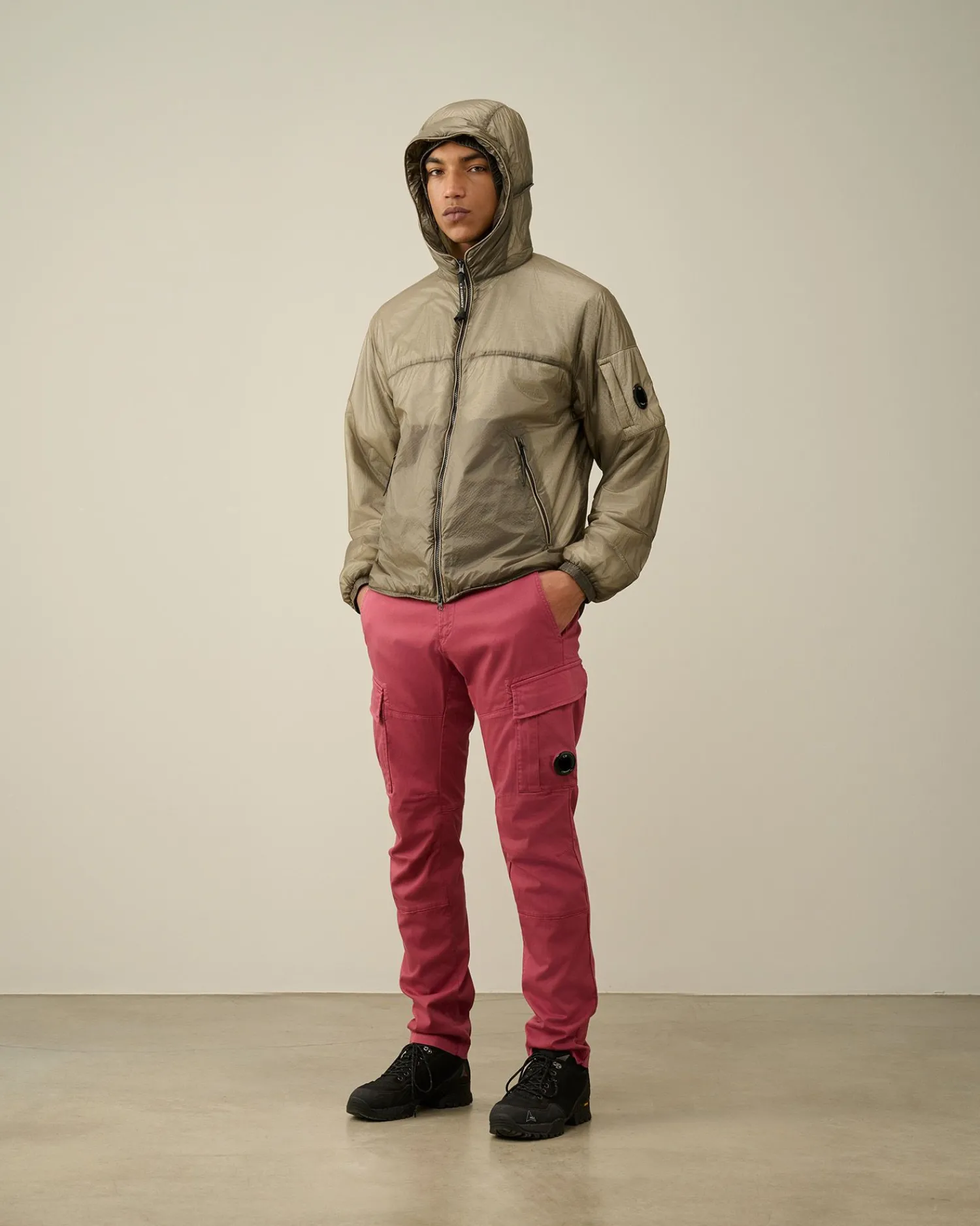 Clearance C.P. Company Pro-Tek Haettejakke Sort