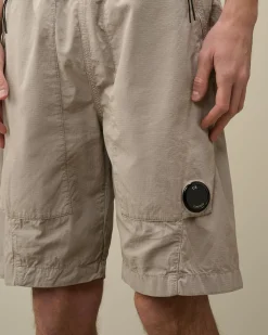 Shop C.P. Company Rip-Stop Shorts Stovregn Gra