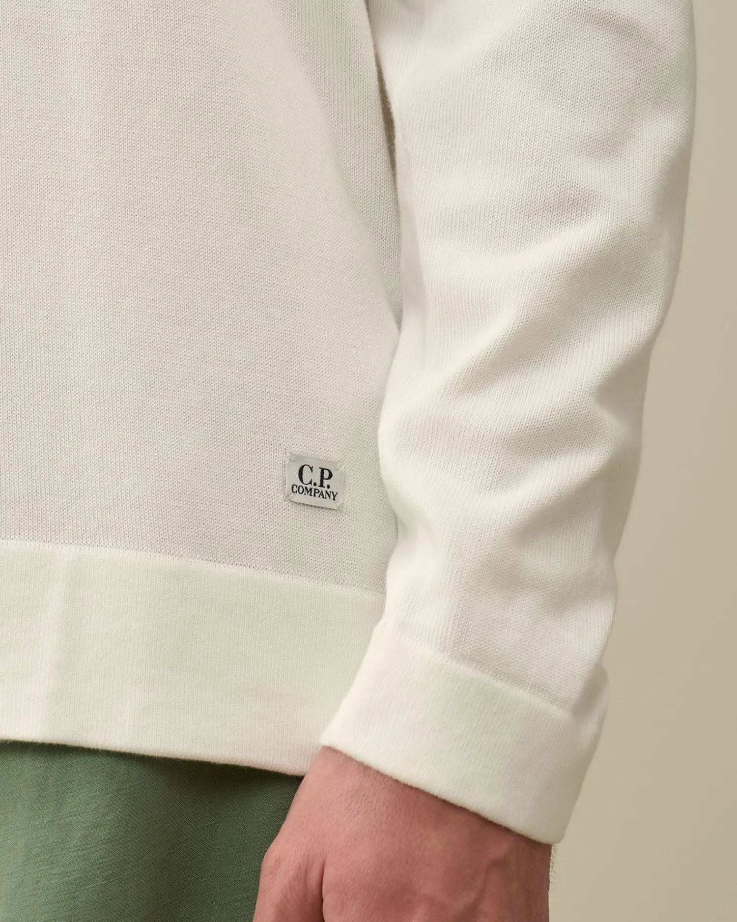 Online C.P. Company Sea Island Lens Strik Rod Knop