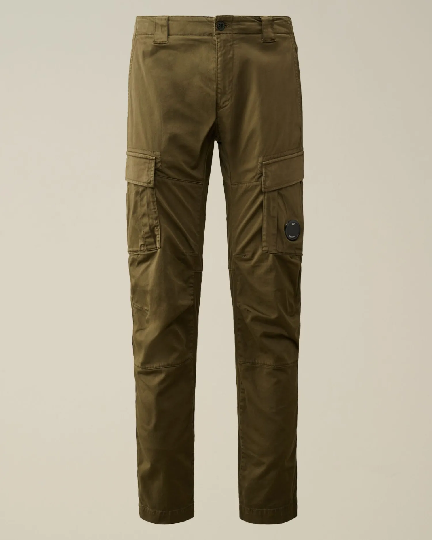 Online C.P. Company Straek Satin Ergonomiske Cargobukser Blaek Bla