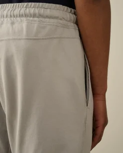 Best Sale C.P. Company Stretch Satin Cargo Shorts Gaze Hvid