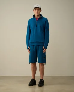 Online C.P. Company Sweatshirt Med Diagonal Fleece I Bomuld Andegron