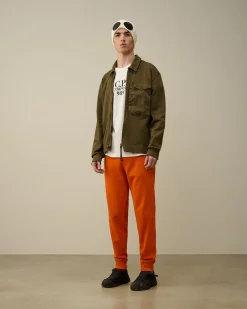 Cheap C.P. Company Sweatshirt Med Diagonal Fleece I Bomuld Andegron