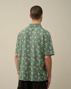 Sale C.P. Company Tacting Piquet Svampet T-Shirt Andegron