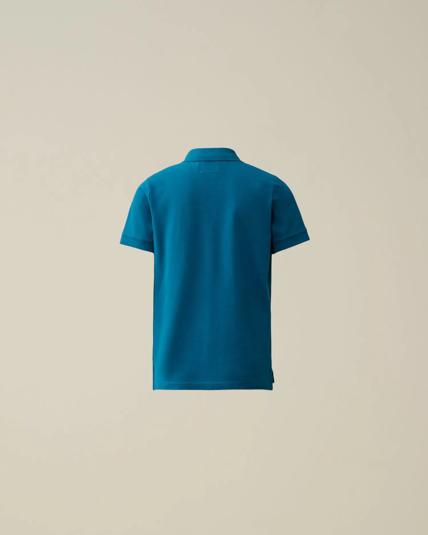 Hot C.P. Company U16 Bomuldsjersey 30/1 Logo-T-Shirt Med Labelstil Sort