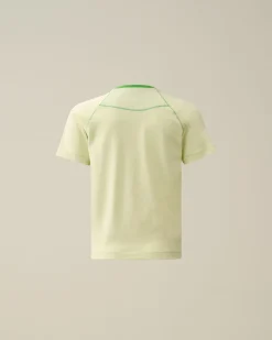 Best C.P. Company U16 Bomuldstroje 30/1 British Sailor T-Shirt Niagara-Bla