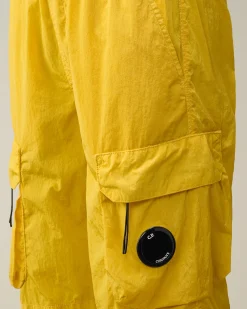 Cheap C.P. Company U16 Chrome-R Cargo Shorts Svovl-Gul