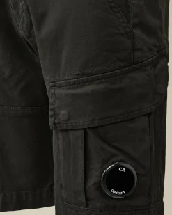 Fashion C.P. Company U16 Chrome-R Cargo Shorts Svovl-Gul