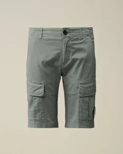 Sale C.P. Company U16 Chrome-R Logo Svommeshorts Svovl-Gul
