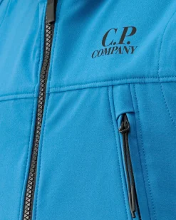 Fashion C.P. Company U16 Chrome-R Polstret Gogglejakke Niagara-Bla