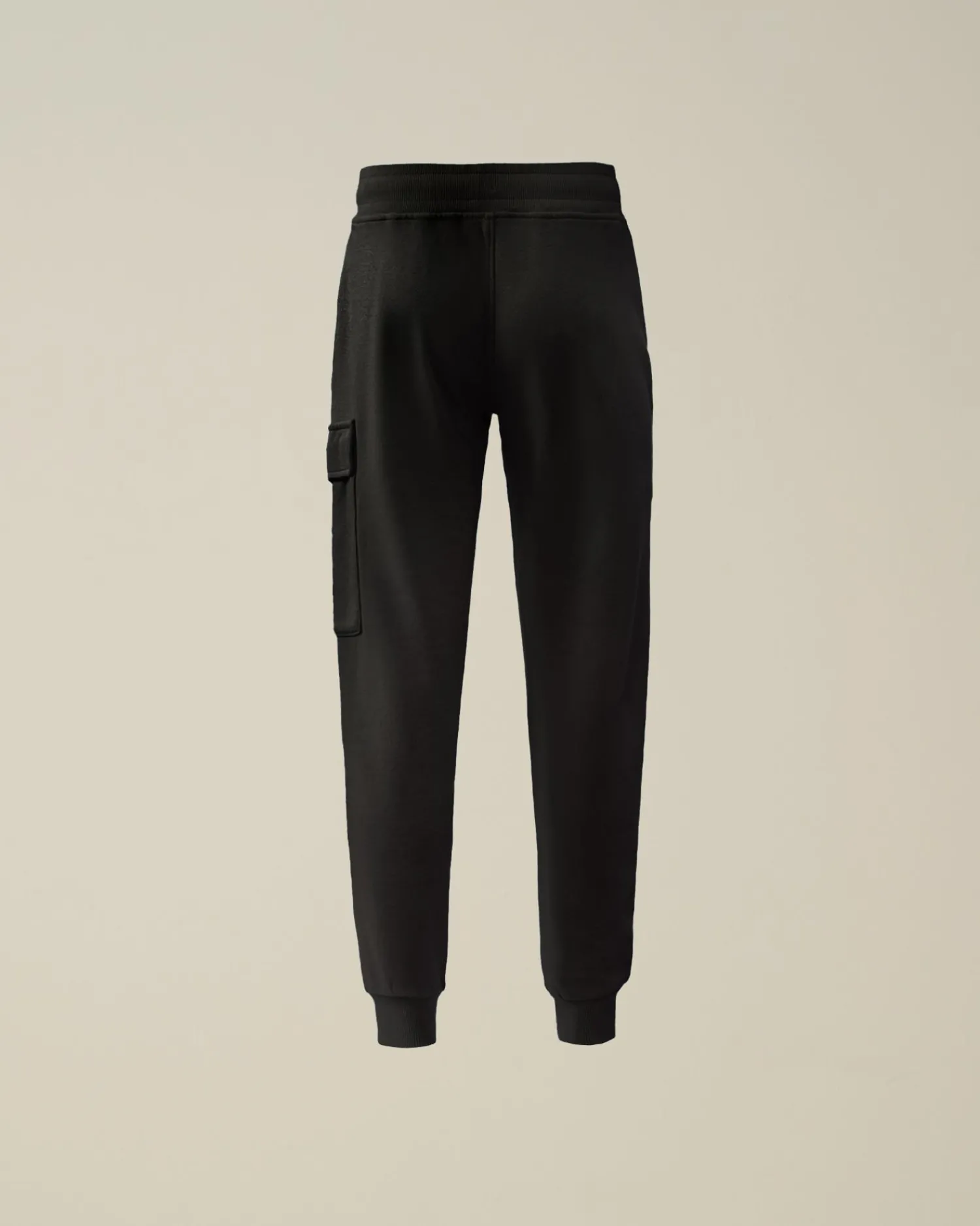 Outlet C.P. Company U16 Diagonal Fleece Cargo Joggingbukser Sort