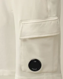 Clearance C.P. Company U16 Diagonal Fleece Cargo Shorts Sort