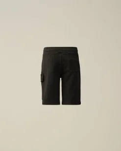 Flash Sale C.P. Company U16 Diagonal Fleece Cargo Shorts Sort
