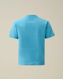 Fashion C.P. Company U16 Diagonal Fleece-Sweatshirt Niagara-Bla