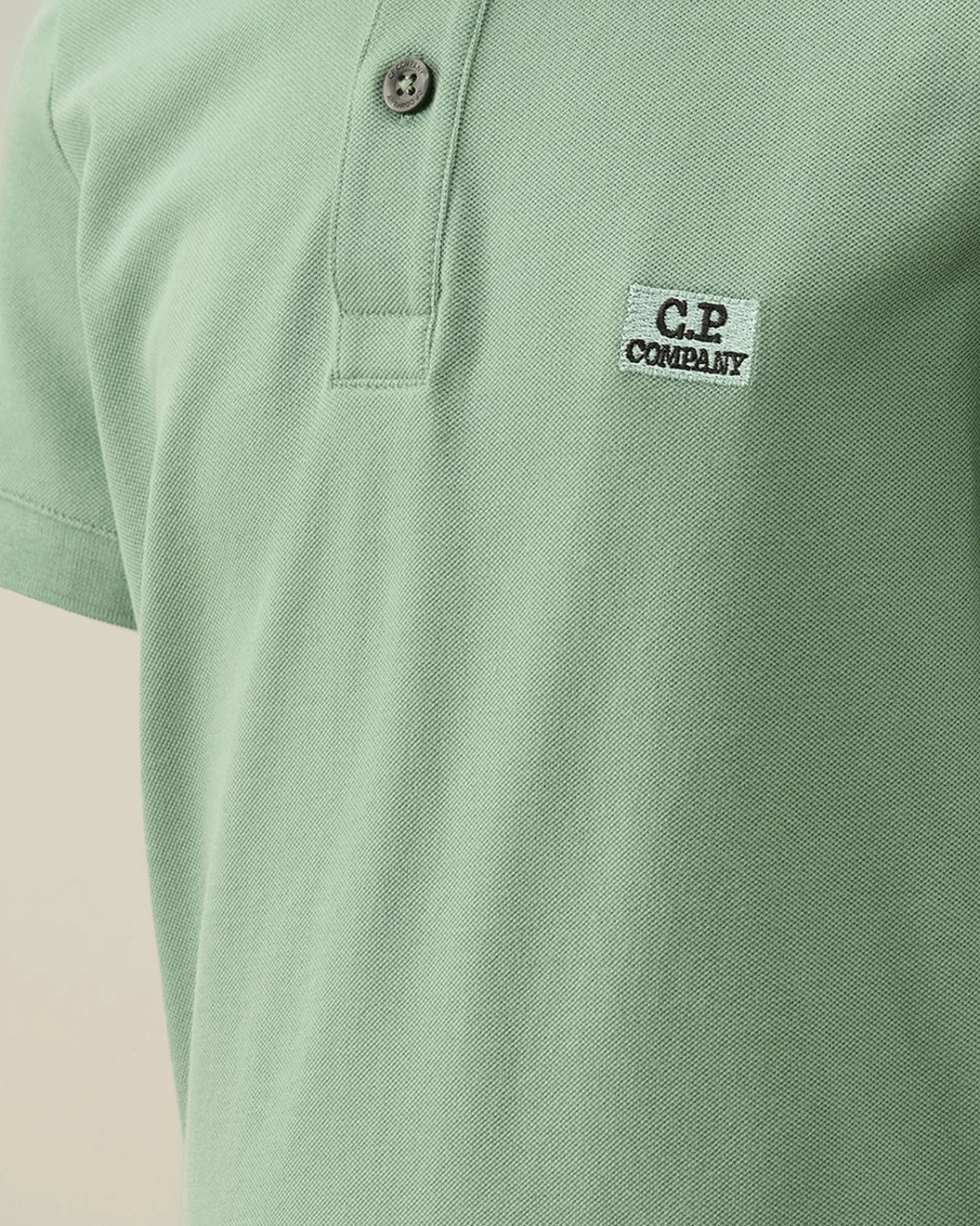 Outlet C.P. Company U16 Diagonal Fleece-Sweatshirt Niagara-Bla