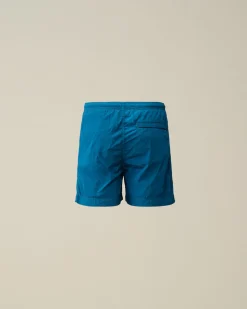 Fashion C.P. Company U16 Stretch Gabardine Cargo Bukser Sort