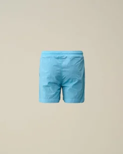 New C.P. Company U16 Stretch Gabardine Cargo Bukser Turbulens-Gra
