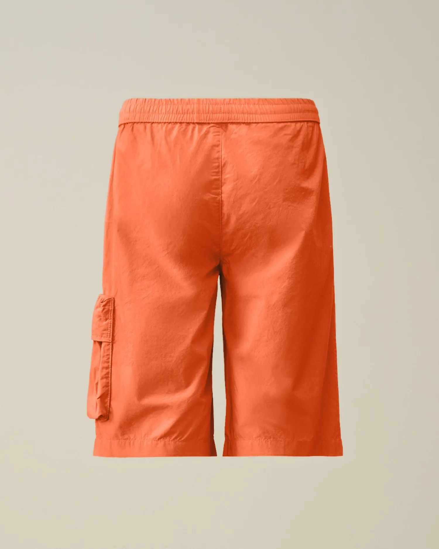 Cheap C.P. Company U16 Stretch Gabardine Cargo Shorts Sort