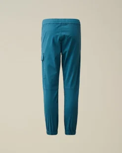Online C.P. Company U16 Stretch Gabardine Cargo Shorts Sort